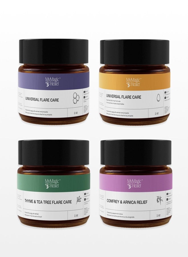MyMagicHealer Comfort Flare Care | 1oz Collection of All-Natural Salves for Skin Flare-Ups - Image 1